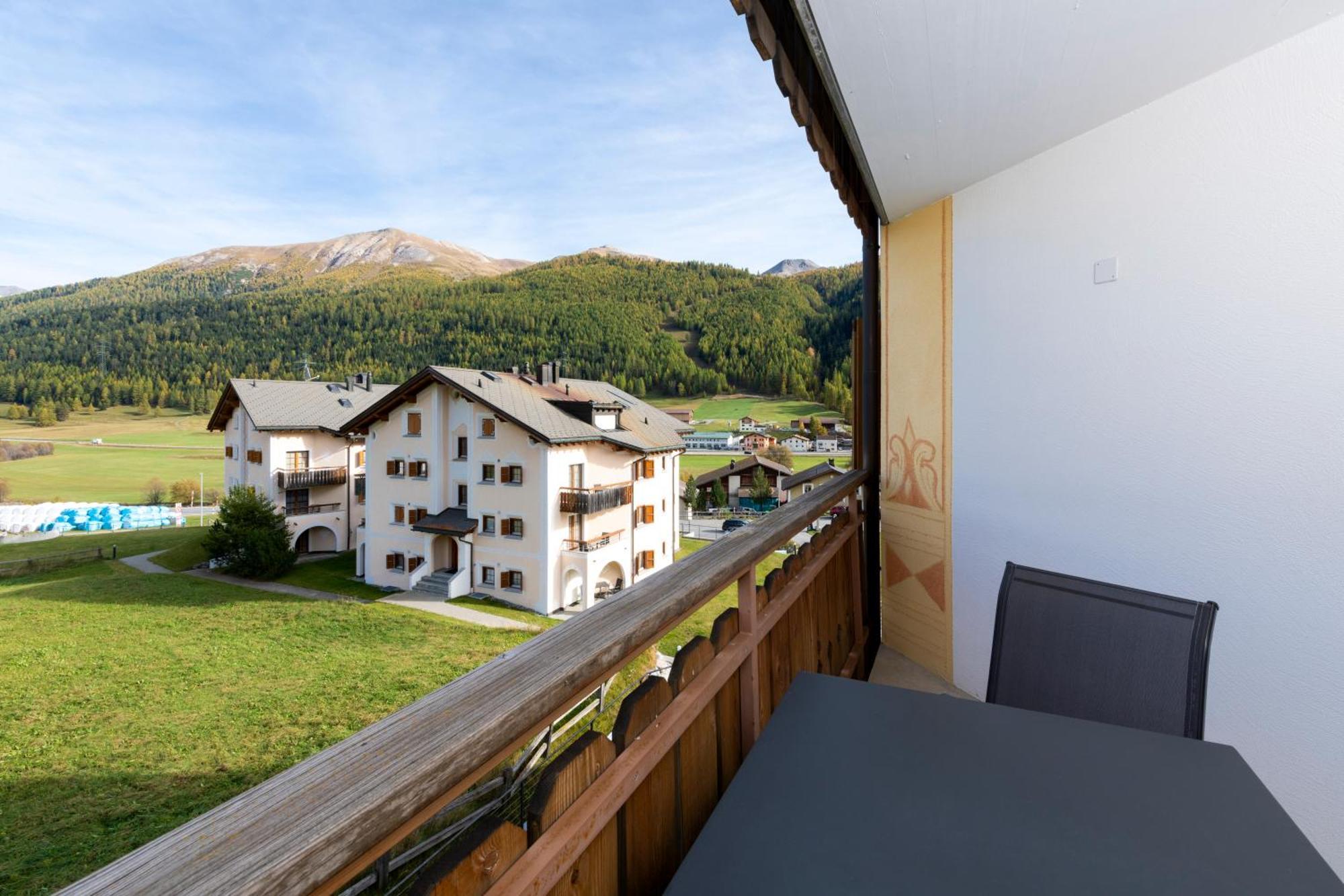 Ferienwohnungen Hotel Allegra Zuoz Buitenkant foto